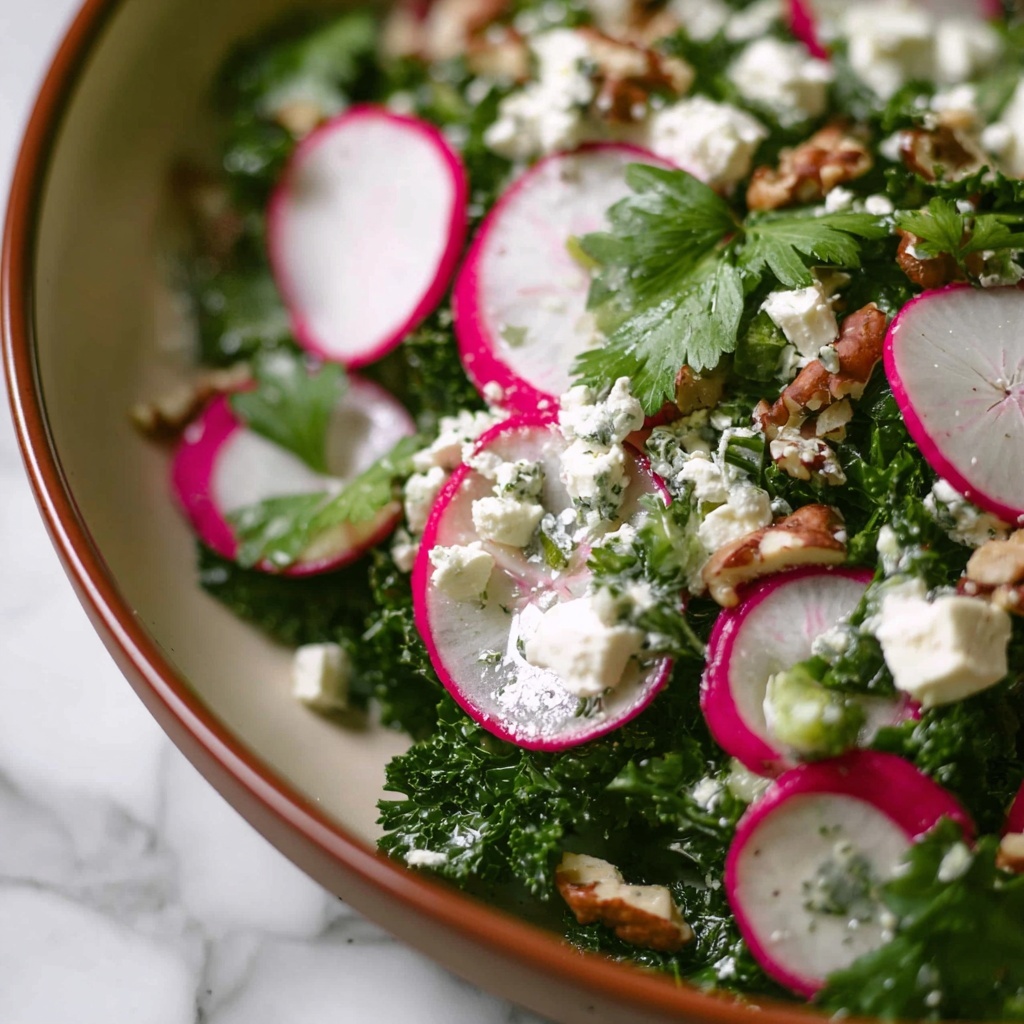 Herb and Radish Salad with Feta and Walnuts Recipe - Recipe Image