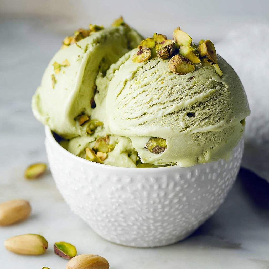 Vegan Pistachio Ice Cream Recipe - Recipe Image