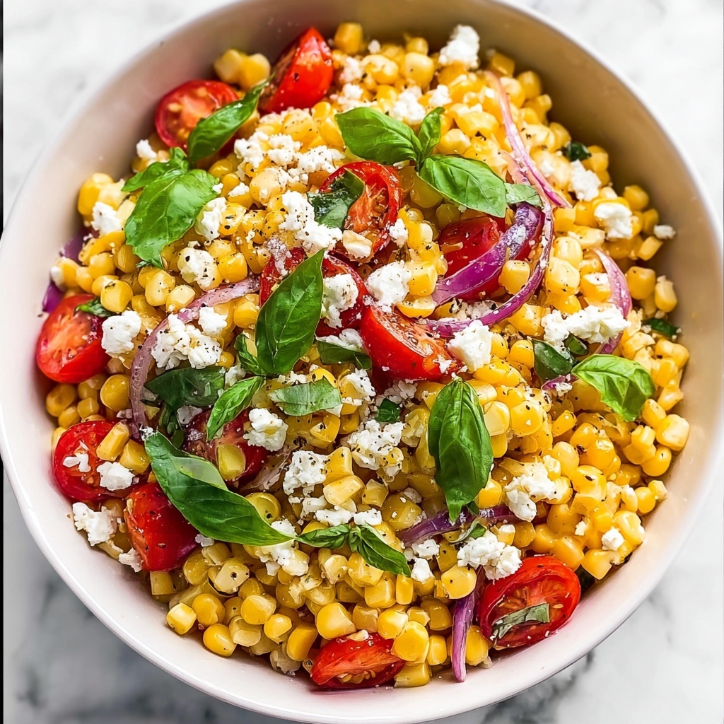 Grilled Corn Salad with Feta and Lime Recipe - Recipe Image