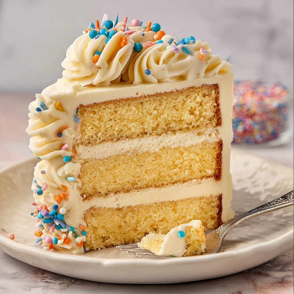 Vanilla Dream Cake Recipe - Recipe Image