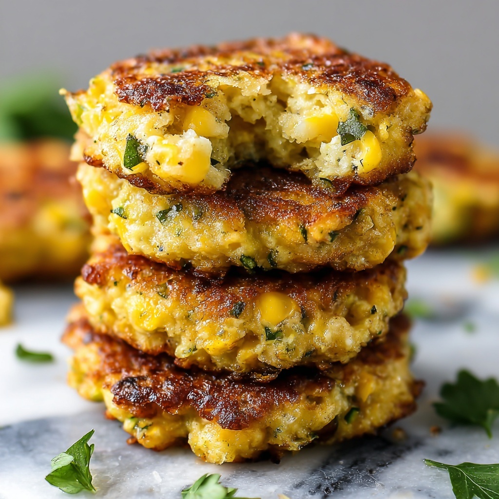 Zucchini Corn Fritters Recipe - Recipe Image