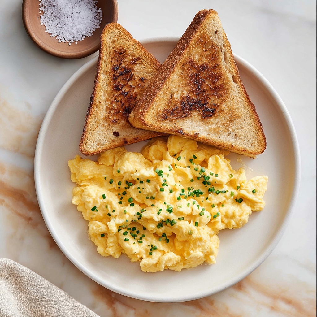 Microwave Scrambled Eggs Recipe - Recipe Image