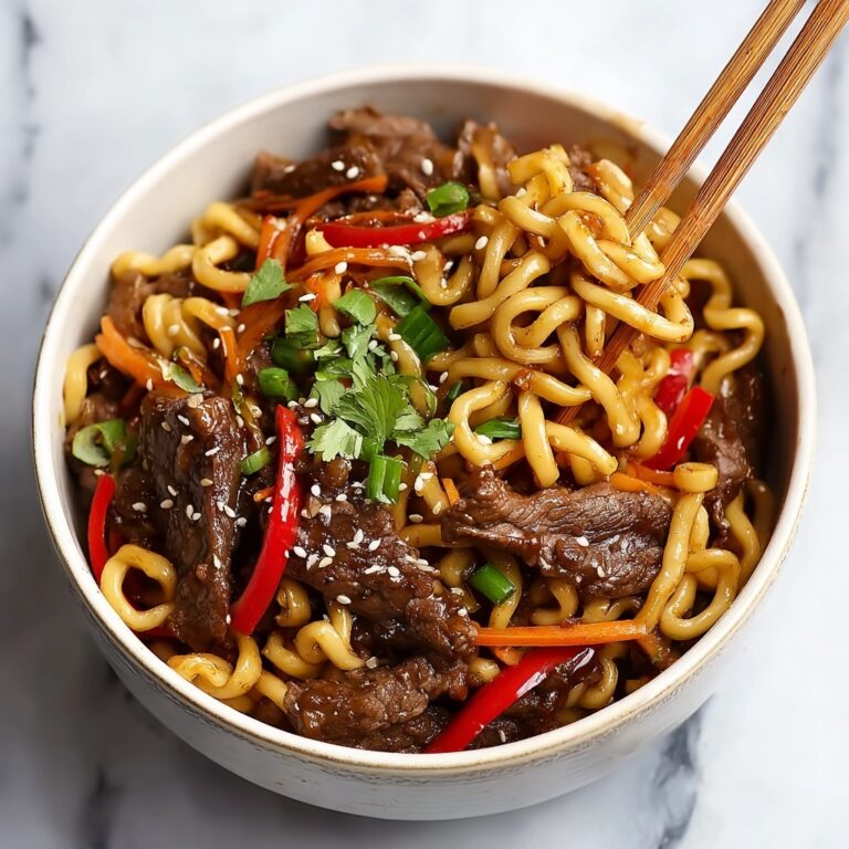 Hoisin Beef Noodles Recipe