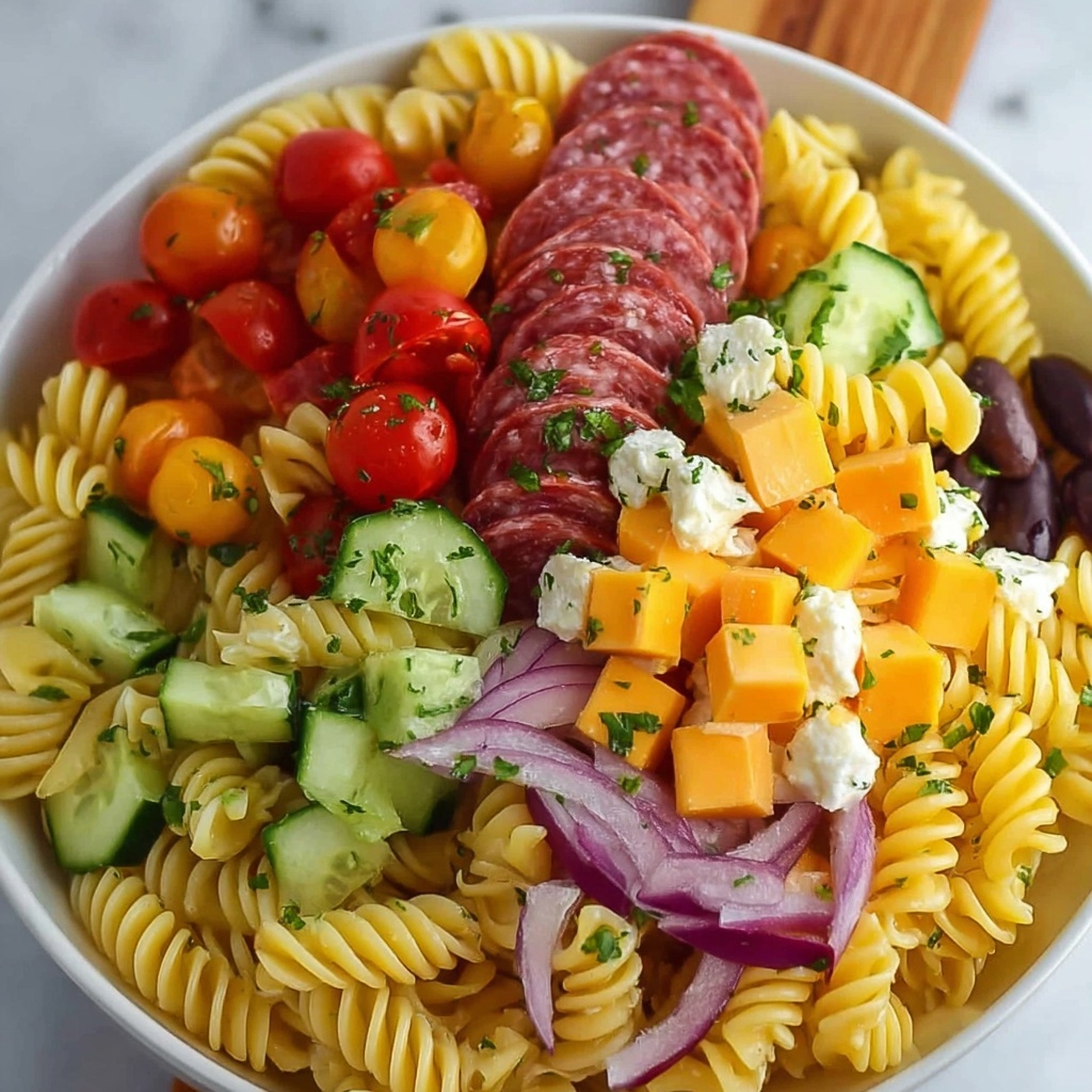 Supreme Pasta Salad Recipe - Recipe Image