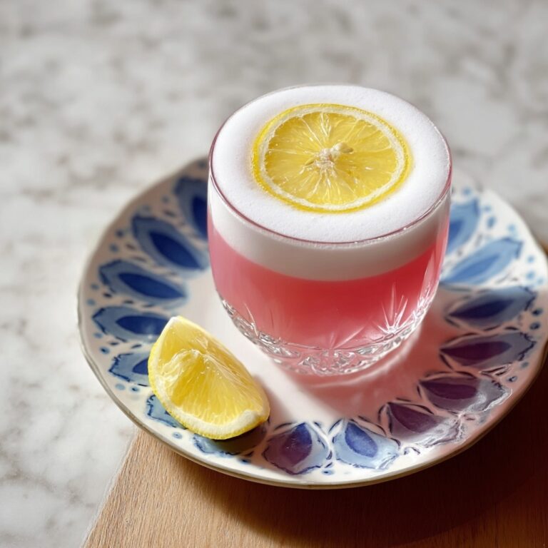 Pink Gin Sour Recipe