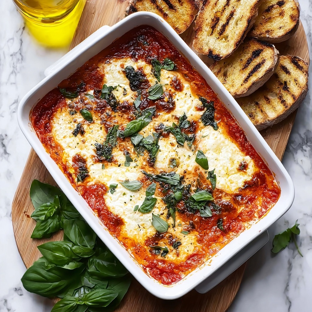 Baked Goat Cheese Bruschetta Dip Recipe - Recipe Image