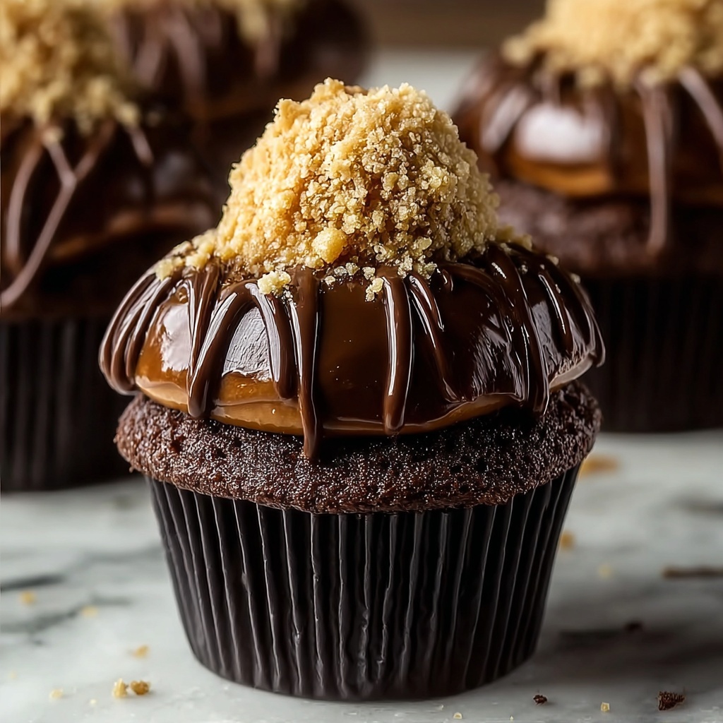Mouth-Watering Irresistible German Chocolate Cupcakes Recipe - Recipe Image