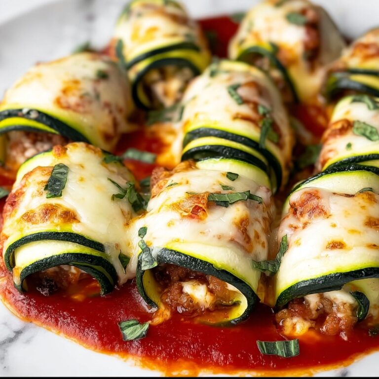 Zucchini Rollatini with Italian Sausage and Ricotta Recipe