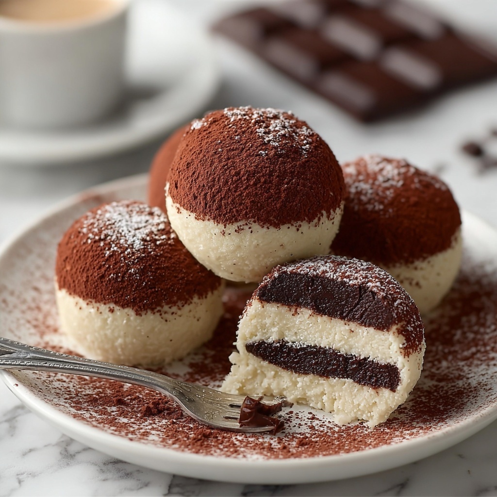 Tiramisu Balls: Easy No-Bake Dessert Recipe - Recipe Image