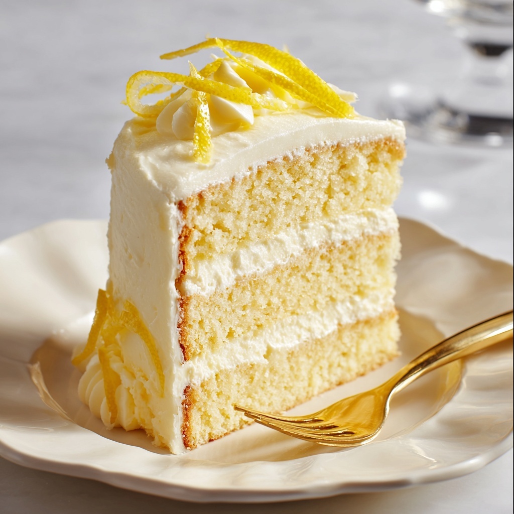 Lemon Velvet Cake with Lemon Cream Cheese Frosting Recipe - Recipe Image