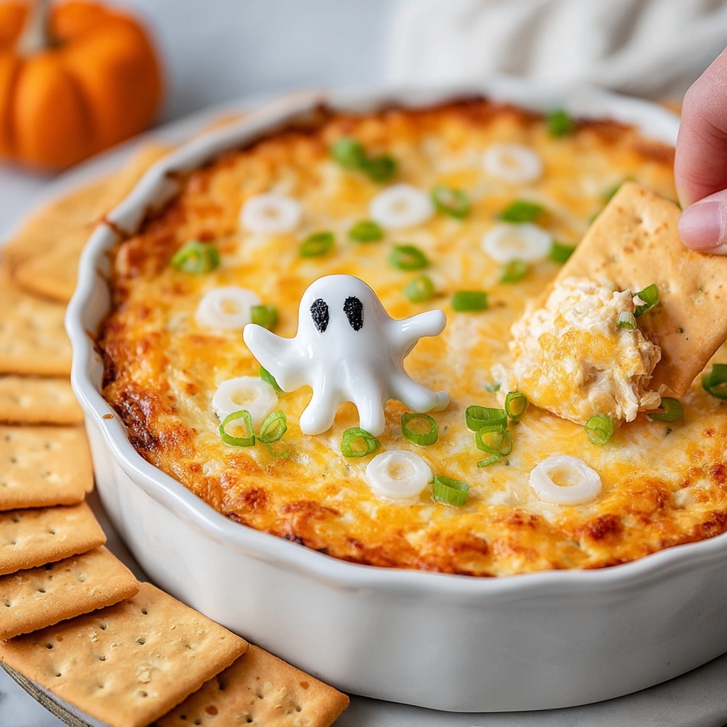 Creepy-Good Halloween Buffalo Chicken Dip Recipe - Recipe Image