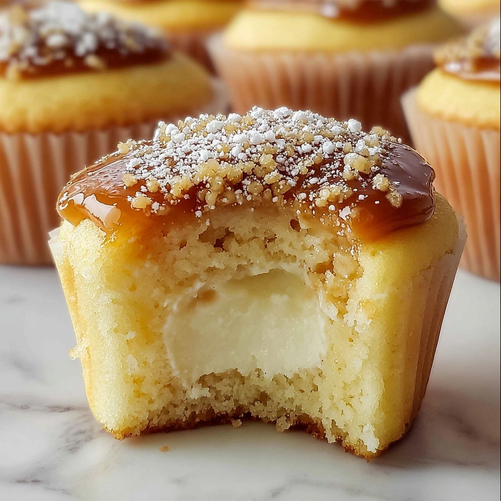 Vanilla Bean Cheesecake Cupcakes Recipe - Recipe Image