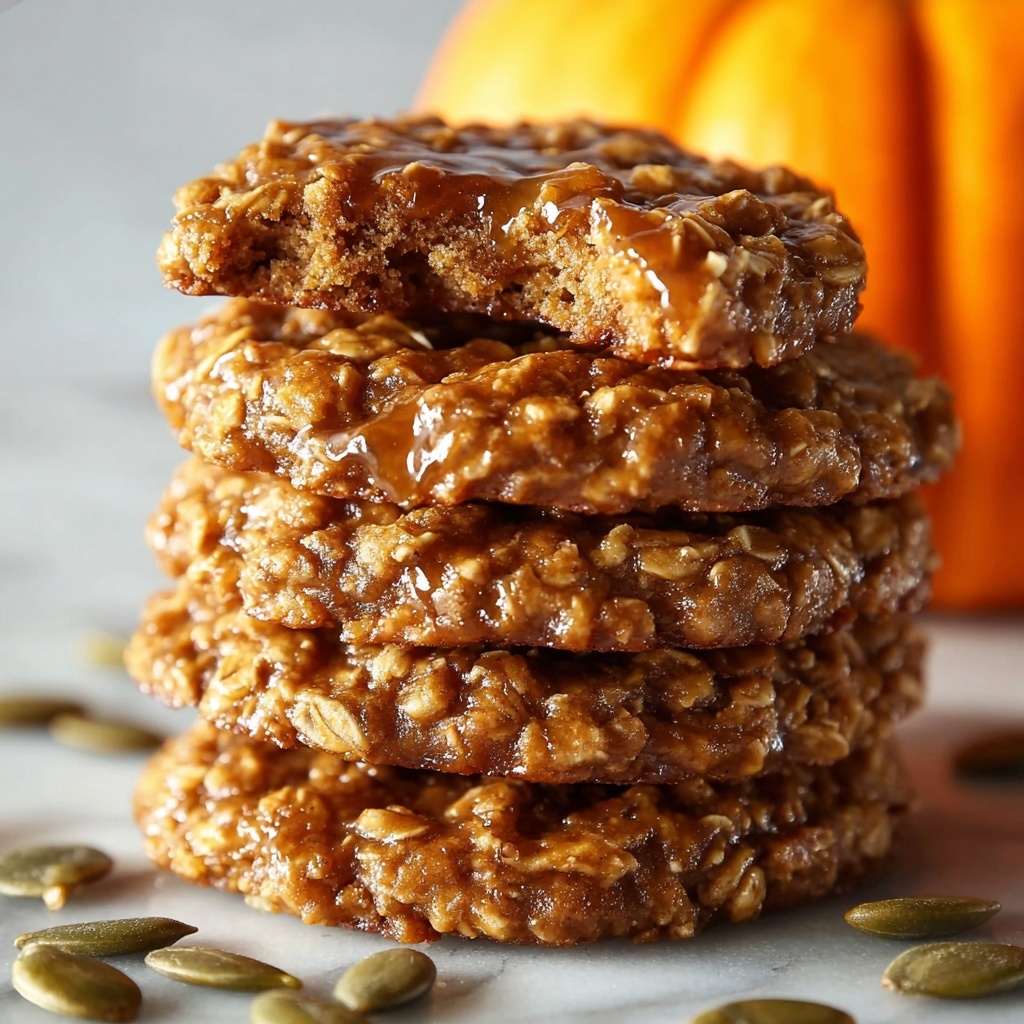 Pumpkin Spice No-Bake Cookies Recipe - Recipe Image