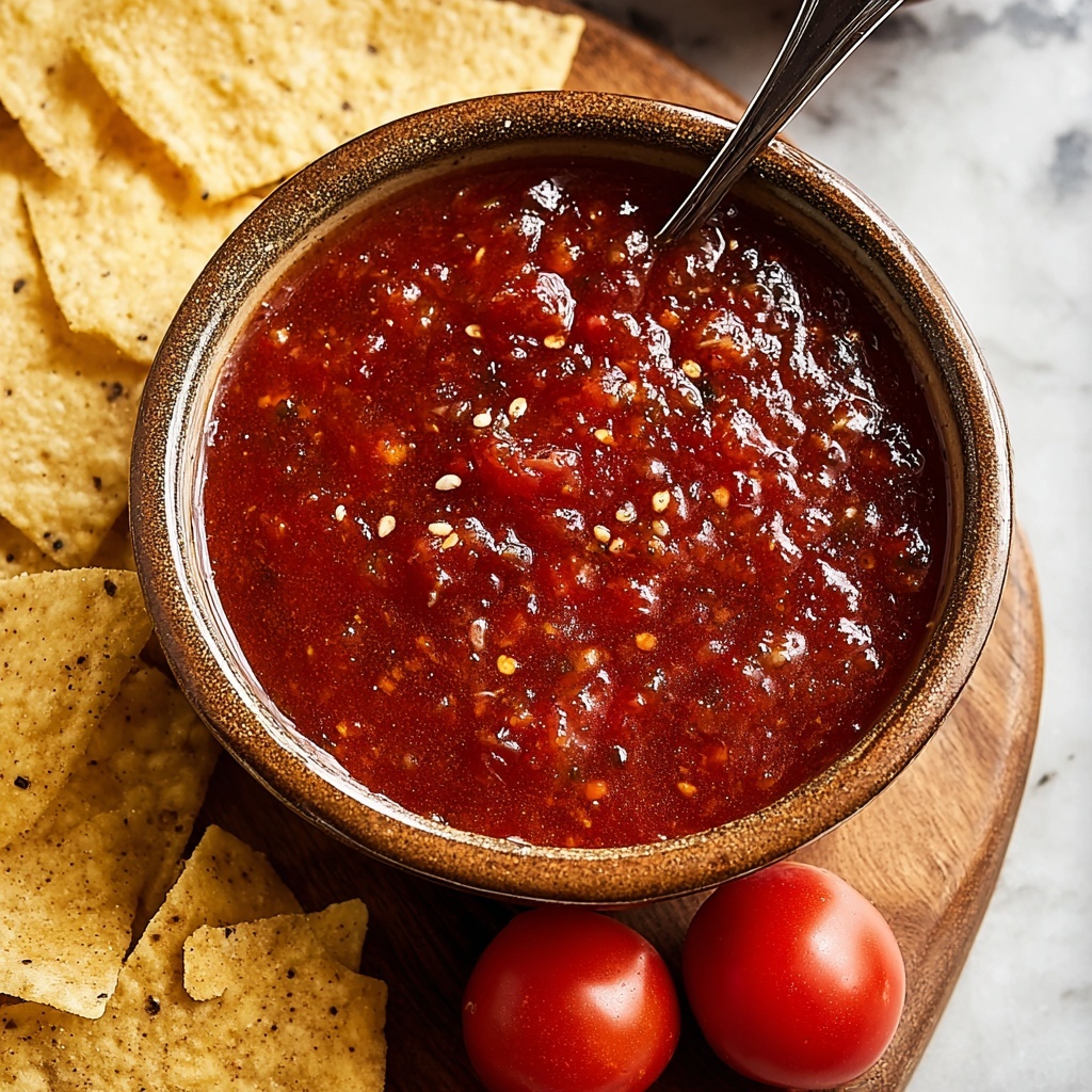 Salsa Roja – Mexican Red Table Sauce Recipe - Recipe Image