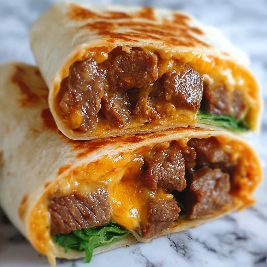 Nacho Cheese Beef Wrap Recipe - Recipe Image