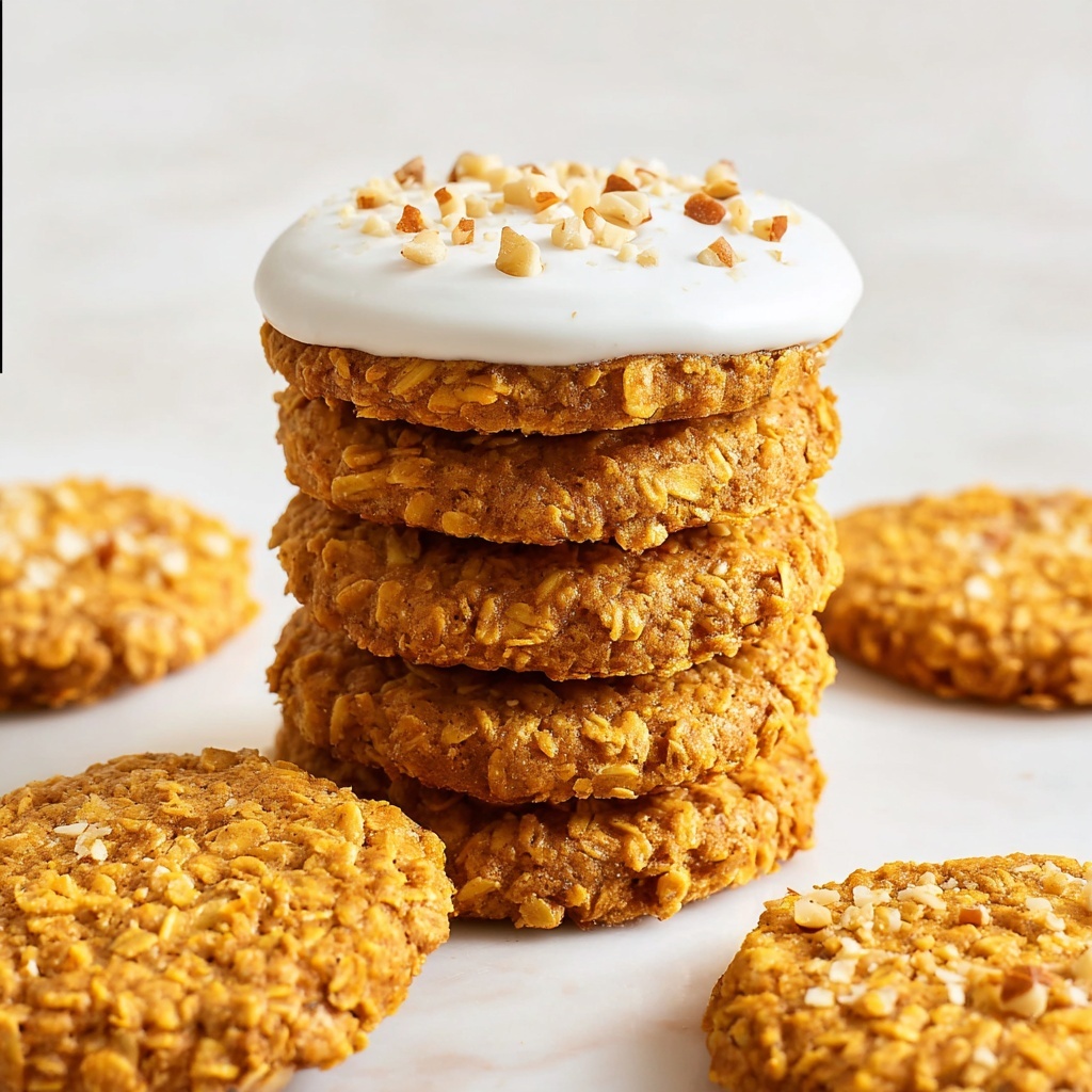 Healthy Carrot Cake Oatmeal Cookies Recipe - Recipe Image