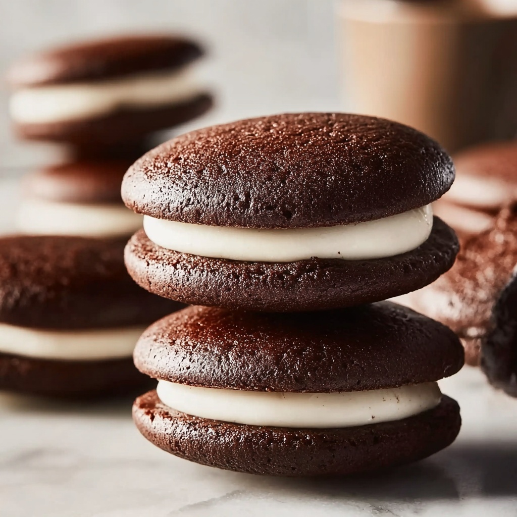 Mouthwatering Chocolate Whoopie Pies for Sweet Cravings Recipe - Recipe Image