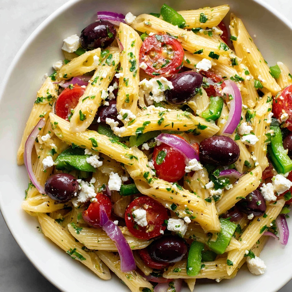 Mediterranean Pasta Salad Recipe - Recipe Image