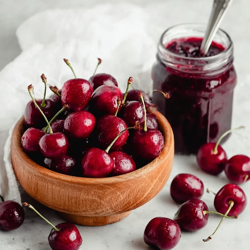 Small Batch Cherry Jam Recipe - Recipe Image