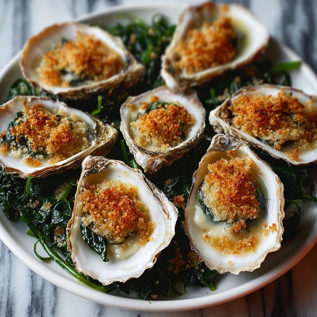Oysters Rockefeller Recipe - Recipe Image
