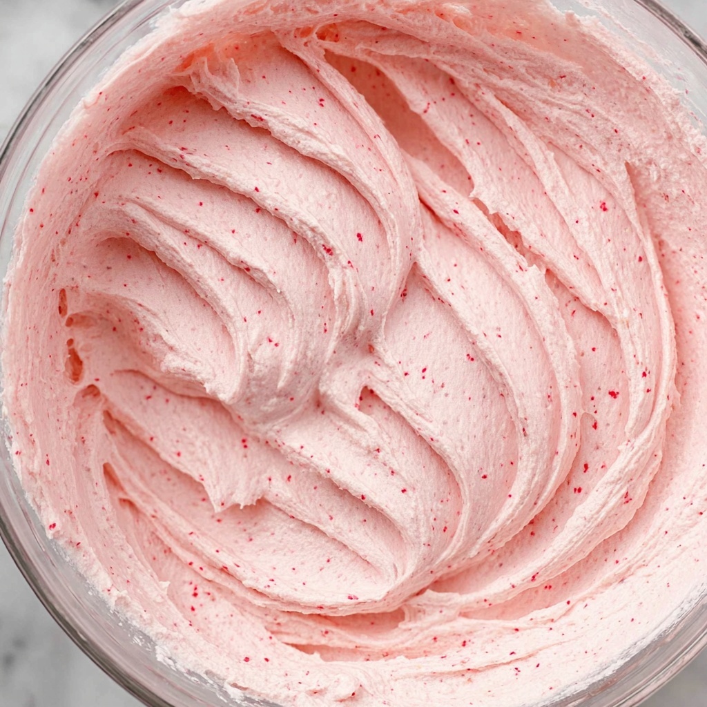 Strawberry Italian Meringue Buttercream Recipe - Recipe Image