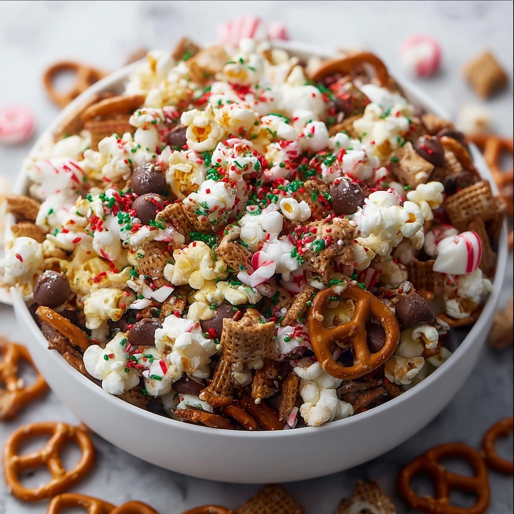 Peppermint Snack Mix: 7 Heavenly Steps to Delightful Crunch Recipe - Recipe Image