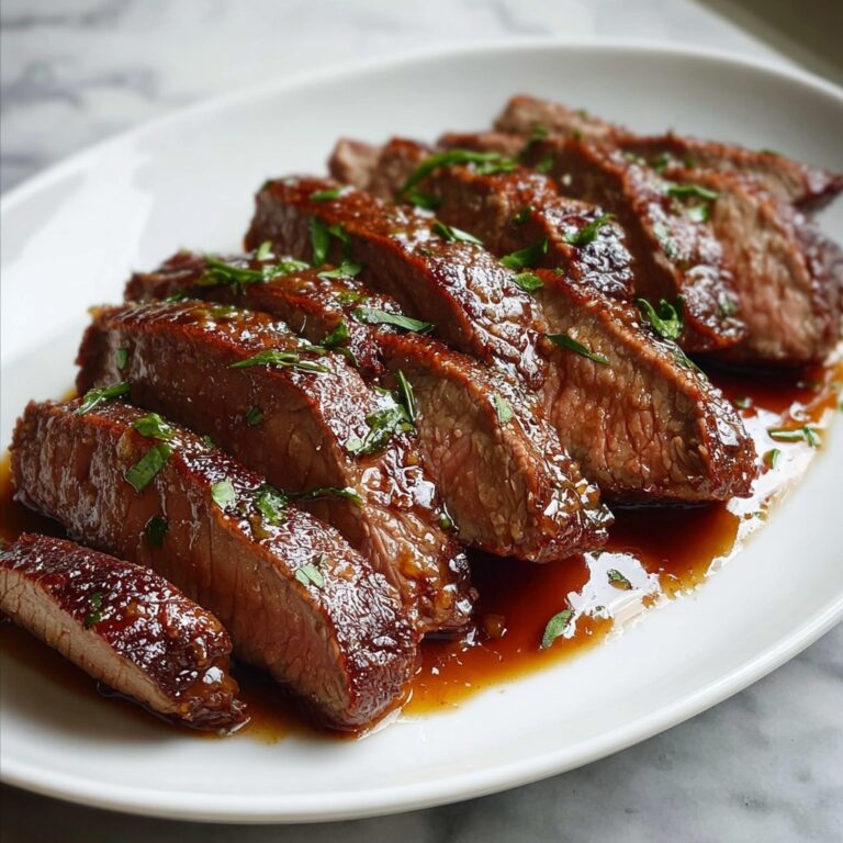 Crock Pot London Broil with Ranch Dressing Recipe