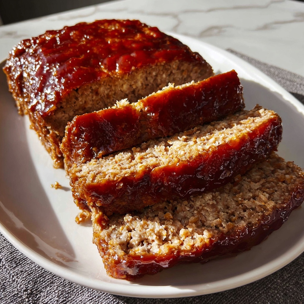 Classic Meatloaf Recipe with Sweet Glaze Recipe - Recipe Image