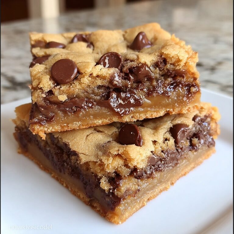 Irresistible Ooey Gooey Chocolate Chip Bars Recipe