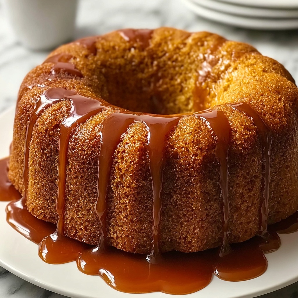 Maple Glazed Sweet Potato Cake Recipe - Recipe Image