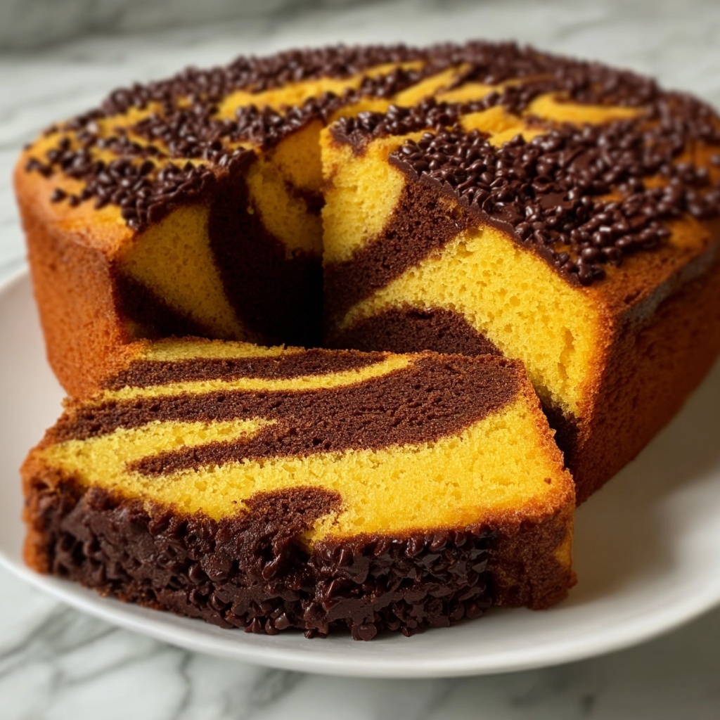 Pumpkin Chocolate Swirl Cake Recipe - Recipe Image