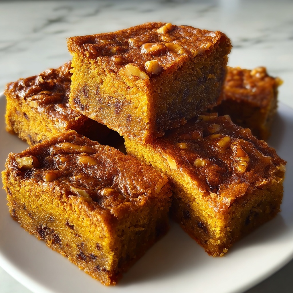 Sweet Potato and Maple Blondies Recipe - Recipe Image