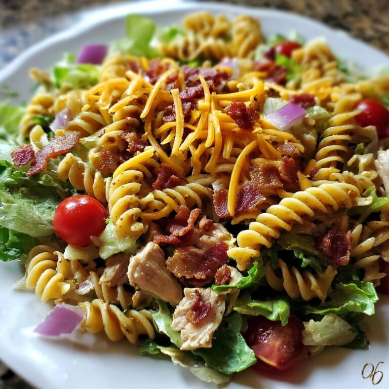 Club Sandwich Pasta Salad Recipe