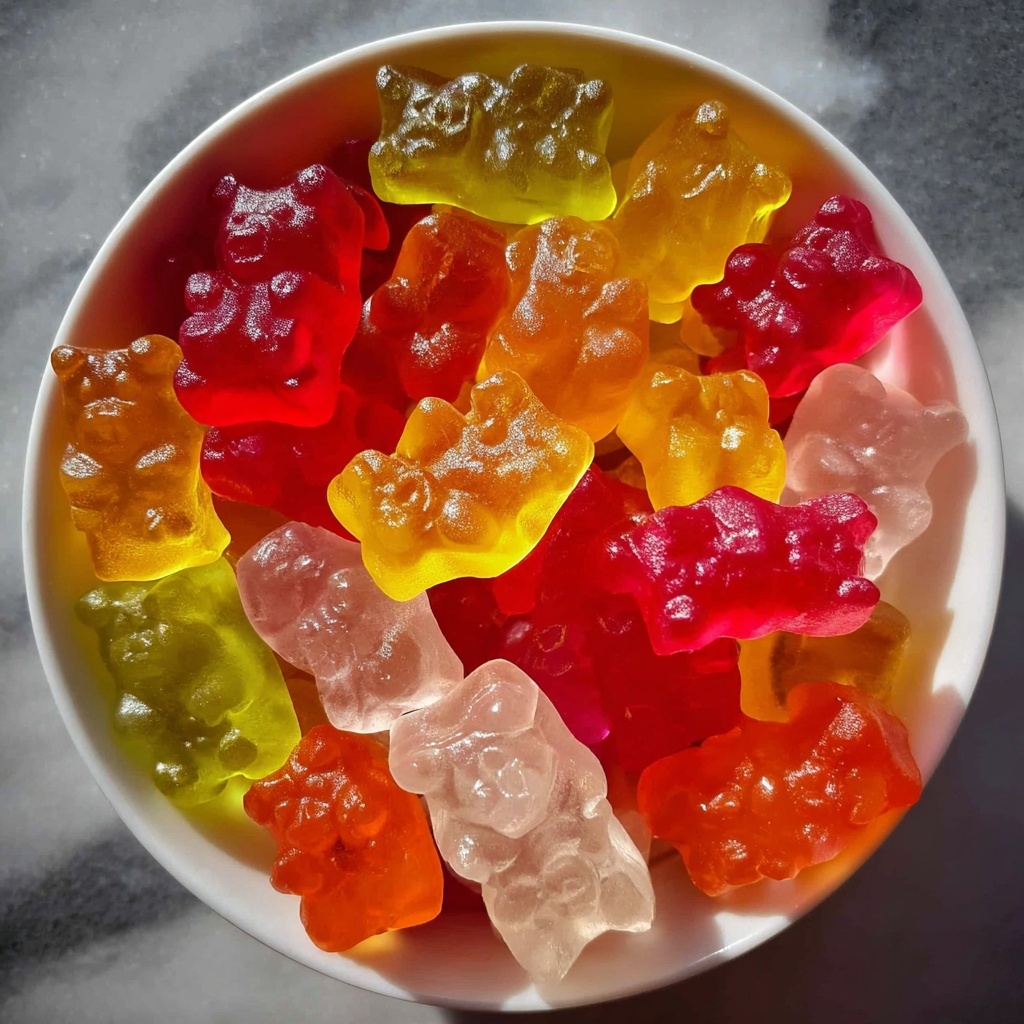 Vegan Gummy Bears: 7 Steps to Chewy Bliss Recipe - Recipe Image