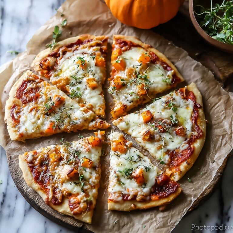 Savory Pumpkin and Gouda Pizza for Cozy Nights In Recipe