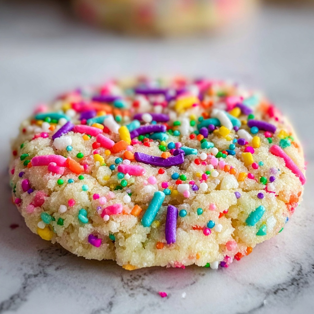 Chewy Sprinkles Cookies: 7 Delightful Bites of Nostalgia Recipe - Recipe Image