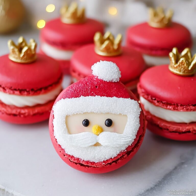 Delightful Santa Claus Macarons That Wow This Holiday Season Recipe
