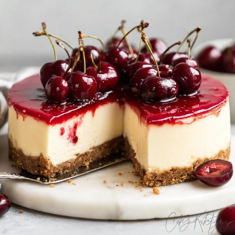Decadent Cherry Cheesecake That Dances on Your Taste Buds Recipe