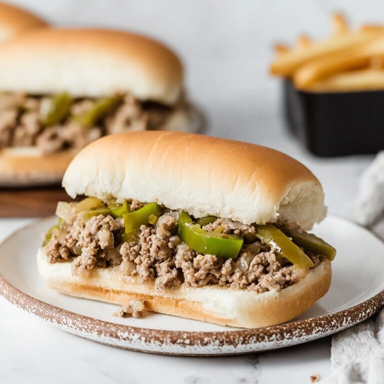 Philly Cheese Steak Sloppy Joes: A Tasty Twist on Comfort Food Recipe