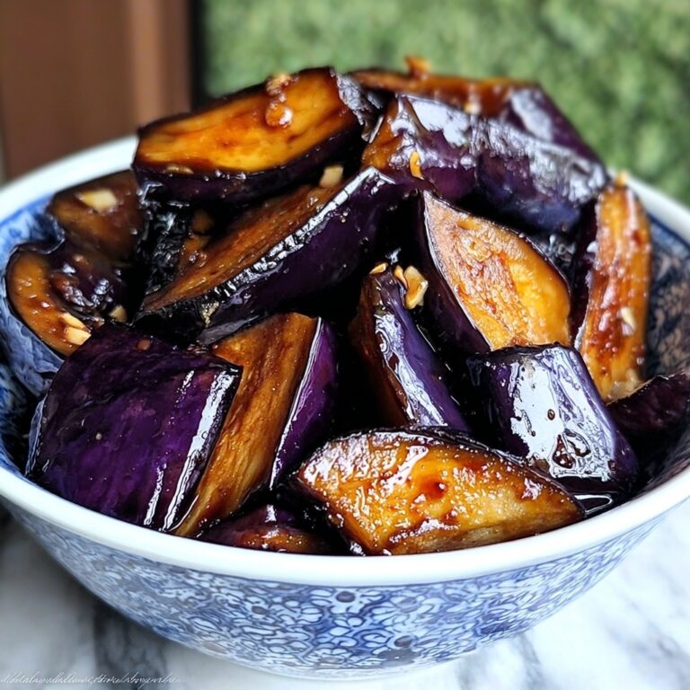 Savory Sticky Garlic Eggplant That Will Wow Your Taste Buds Recipe
