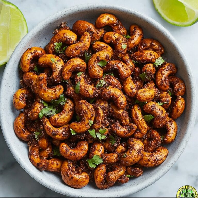 Savory Curried Cashews Recipe
